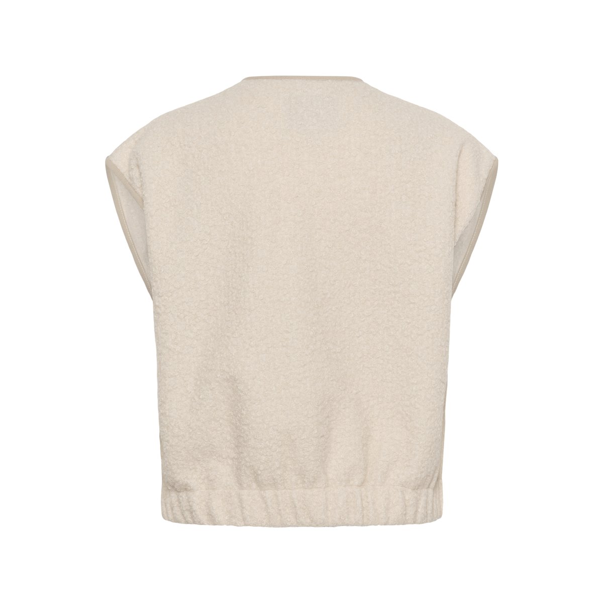 Manteau blanc whisper white melange, KAFFE