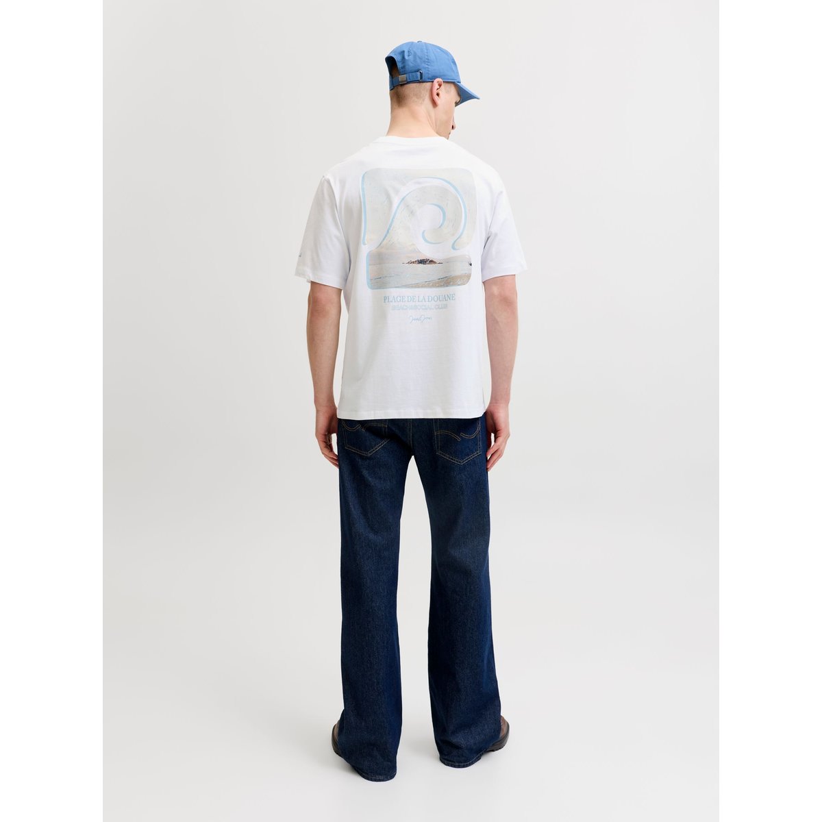 T-Shirt bright white 1, JACK & JONES
