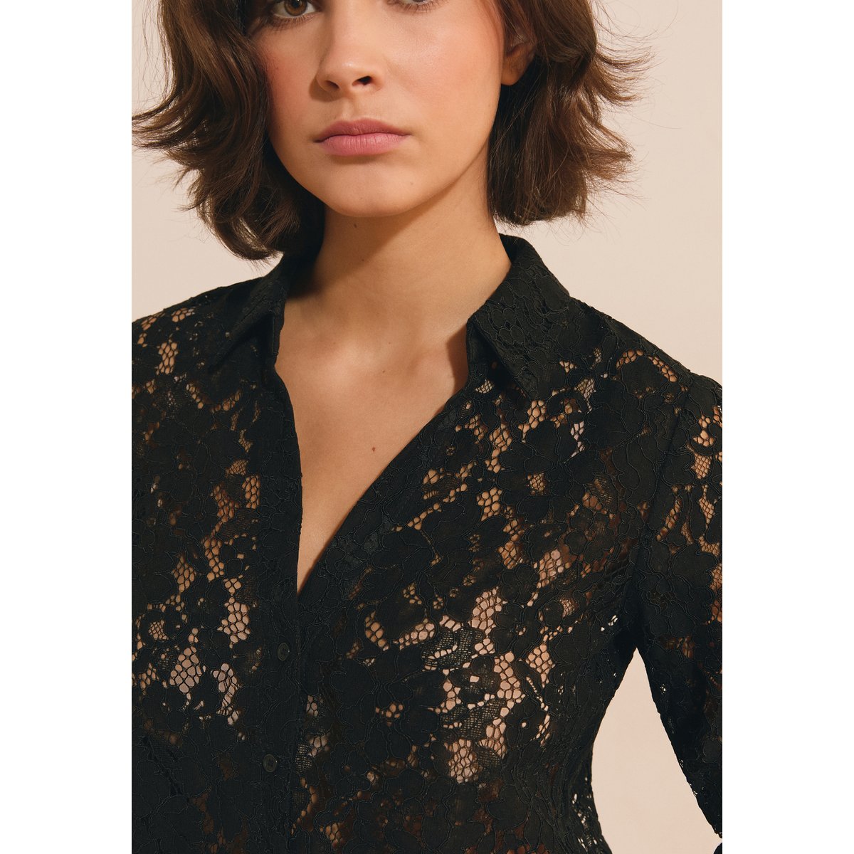 ETAM CHEMISE CECILIA - CHEMISE noir, ETAM