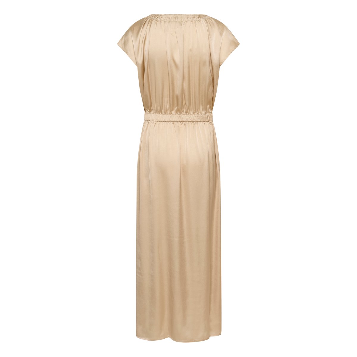 Robe maxi beige oxford tan, KAFFE
