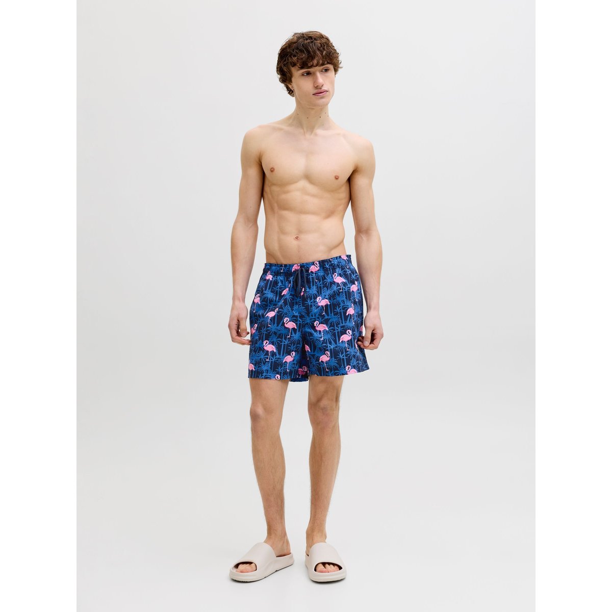 Short De Bain navy blazer, JACK & JONES