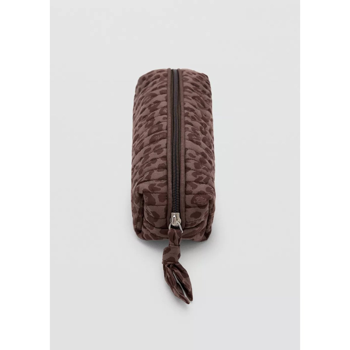 Trousse imprimé léopard marron, MANGO TEEN