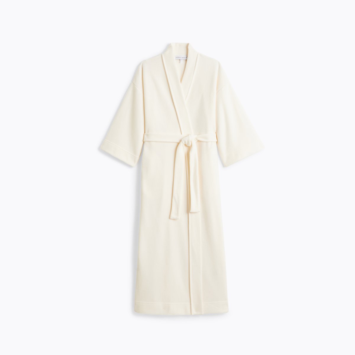 Kimono long col kimono en polaire SILENCE lait, LAURENCE TAVERNIER