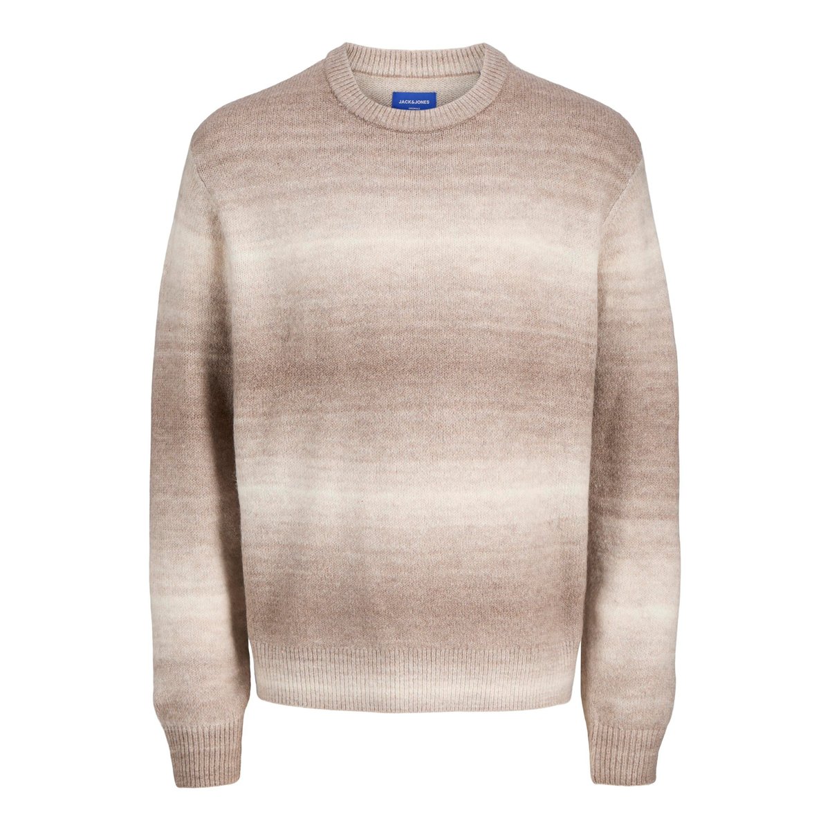 Pull En Maille marron - mocha meringue 1, JACK & JONES