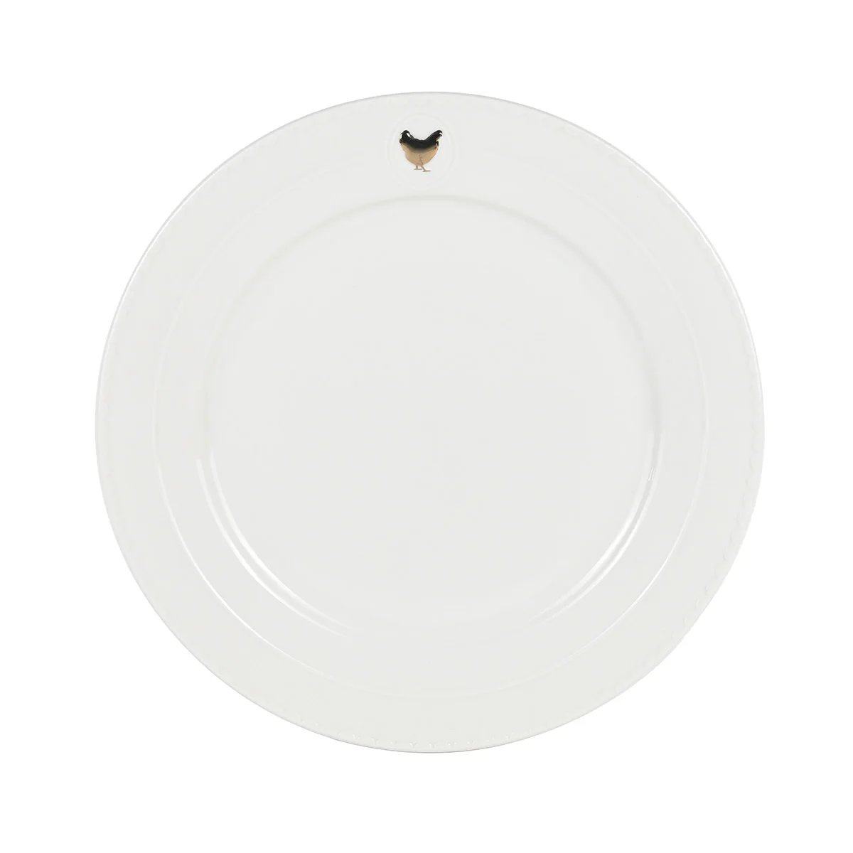 Service 18 pièces - "Gallus" blanc et or, LAGUIOLE CUISSON
