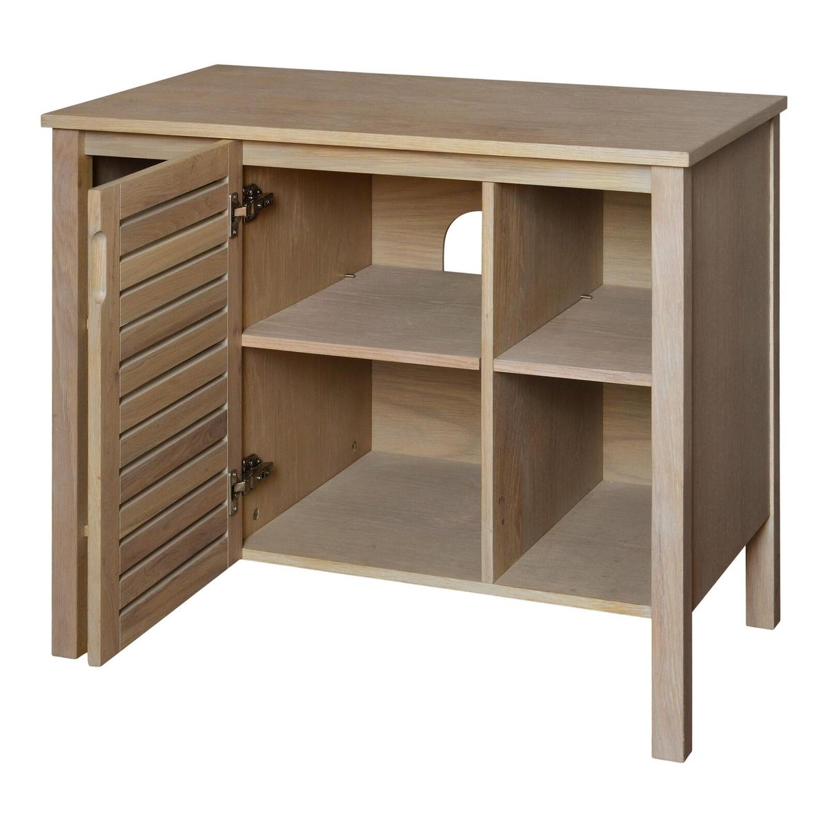 Ensemble simple vasque 90cm chêne avec vasque, robinet, miroir et colonne TALIX chêne, MOB IN