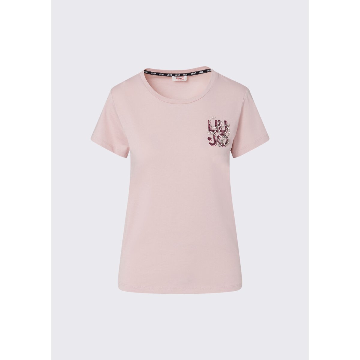 T-shirt avec logo rose, LIU JO