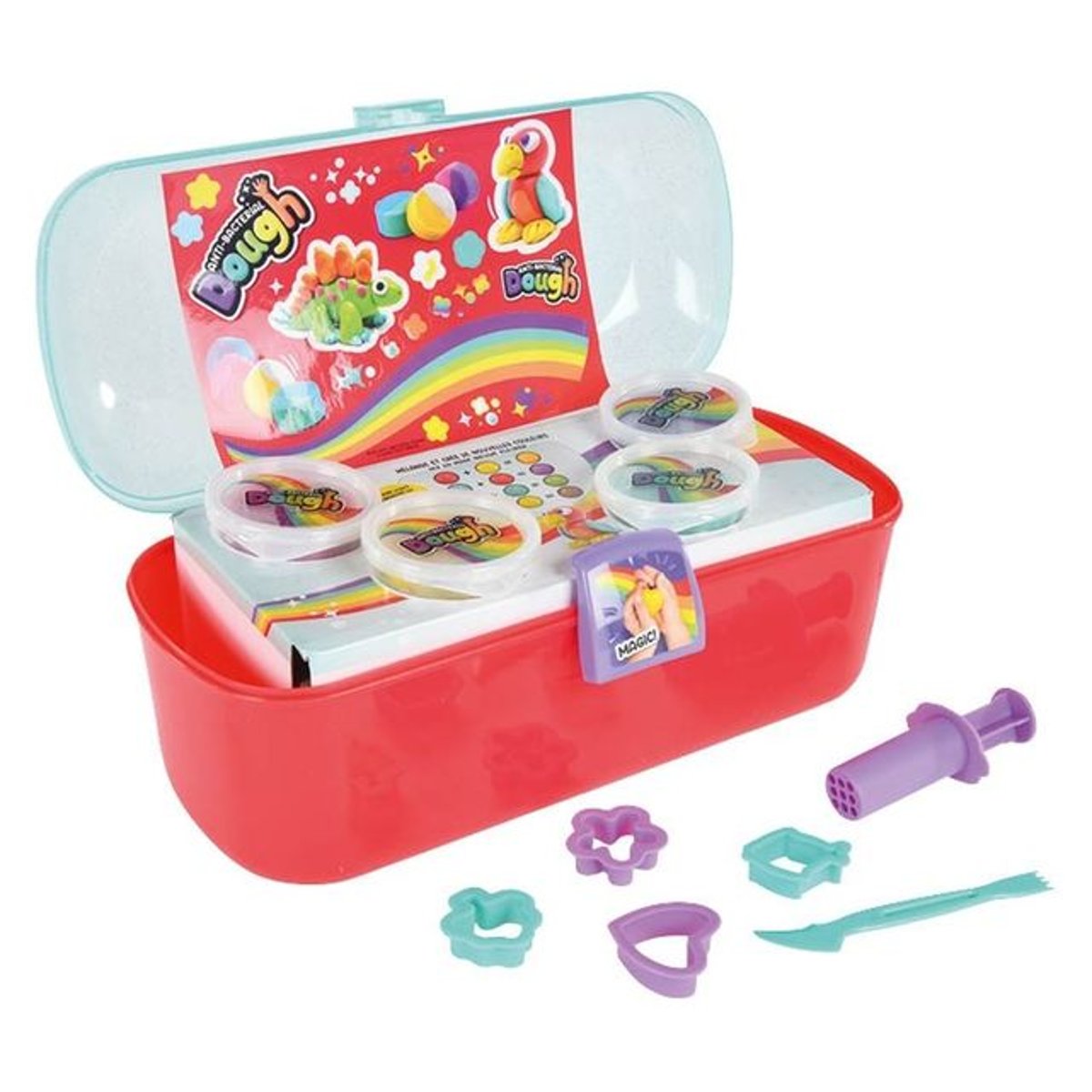 Pâte à Modeler Antibactérienne multicolore, AUCUNE