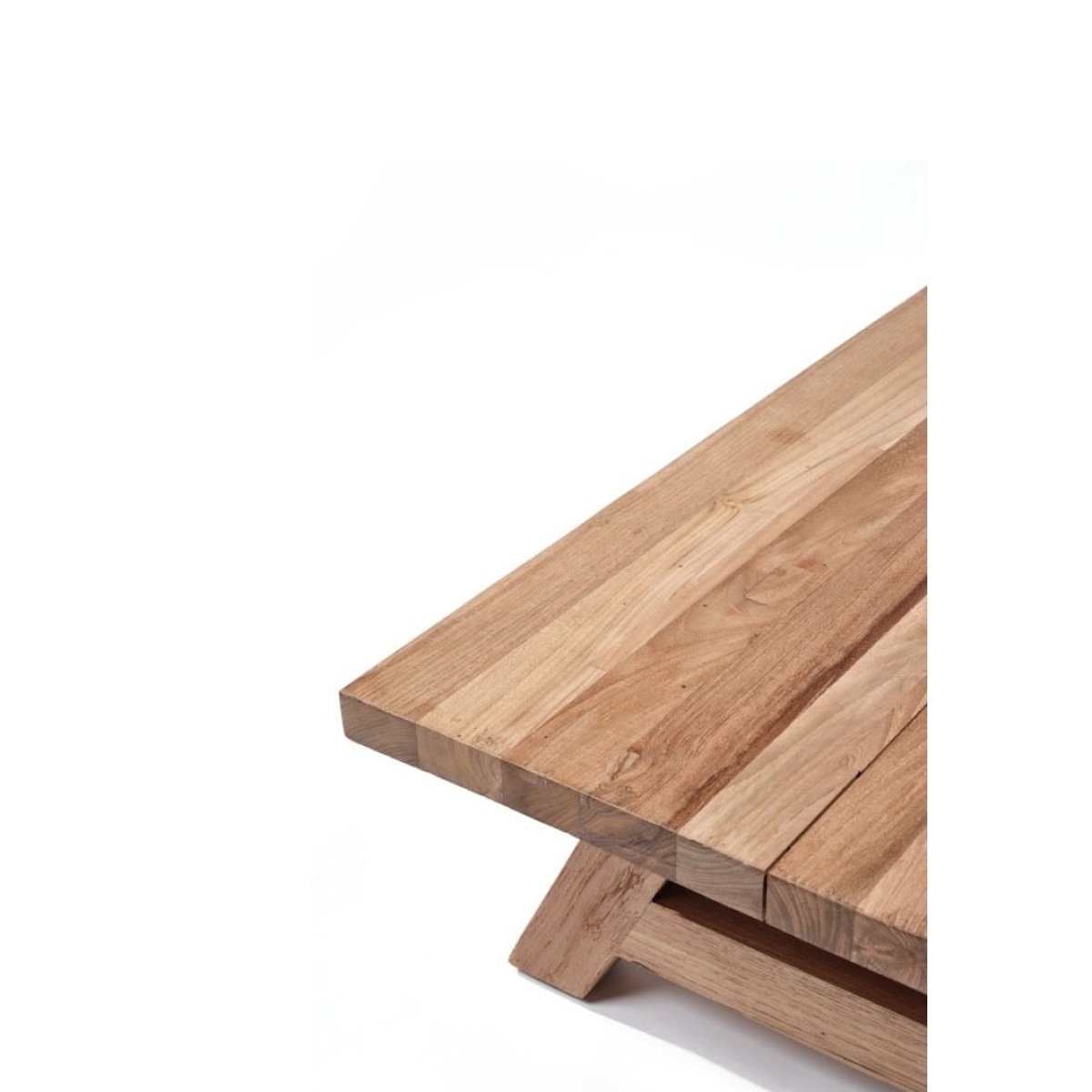 Table haute en bois massif - CANTANA bois clair, MATHI DESIGN