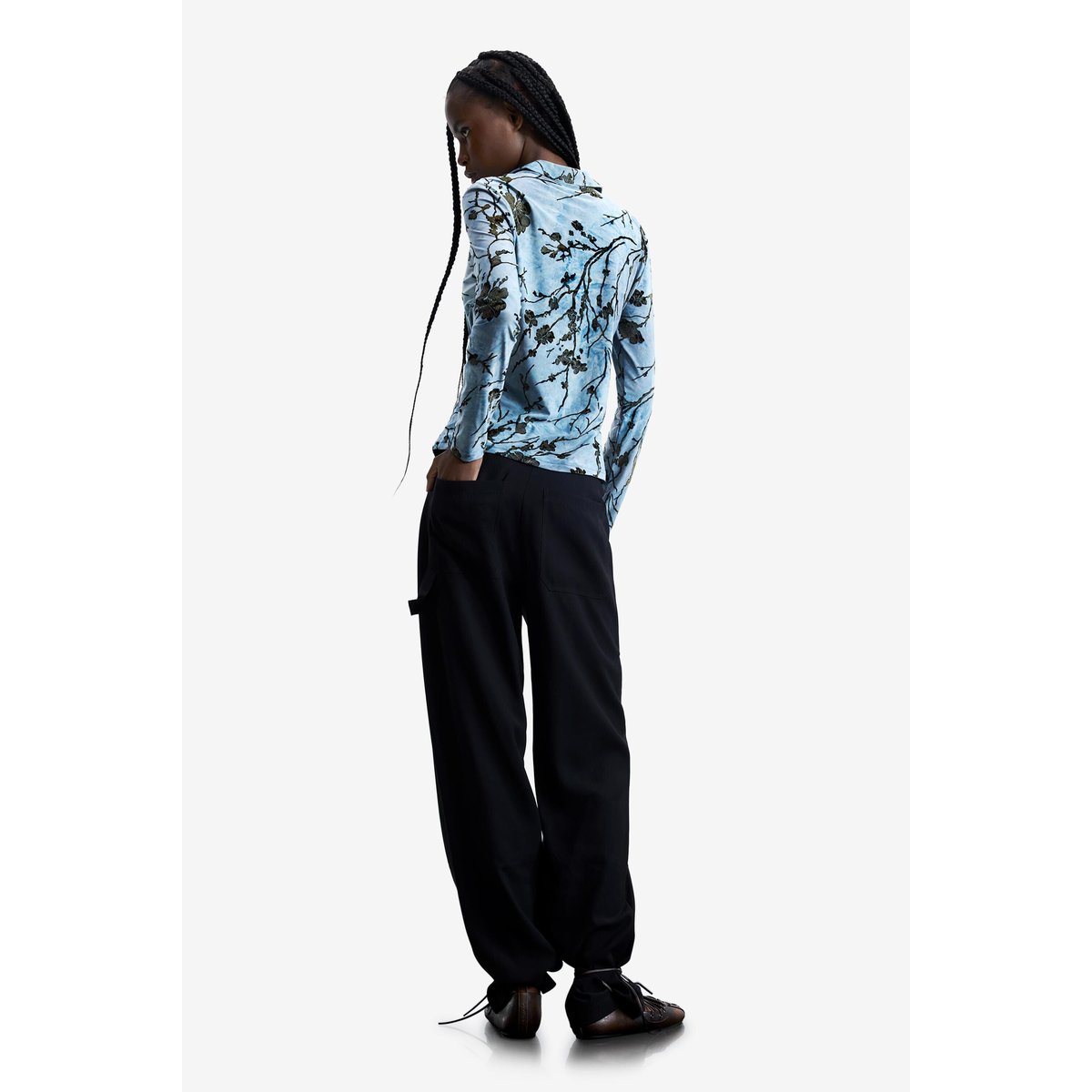 Chemise floquée bleu, DESIGUAL