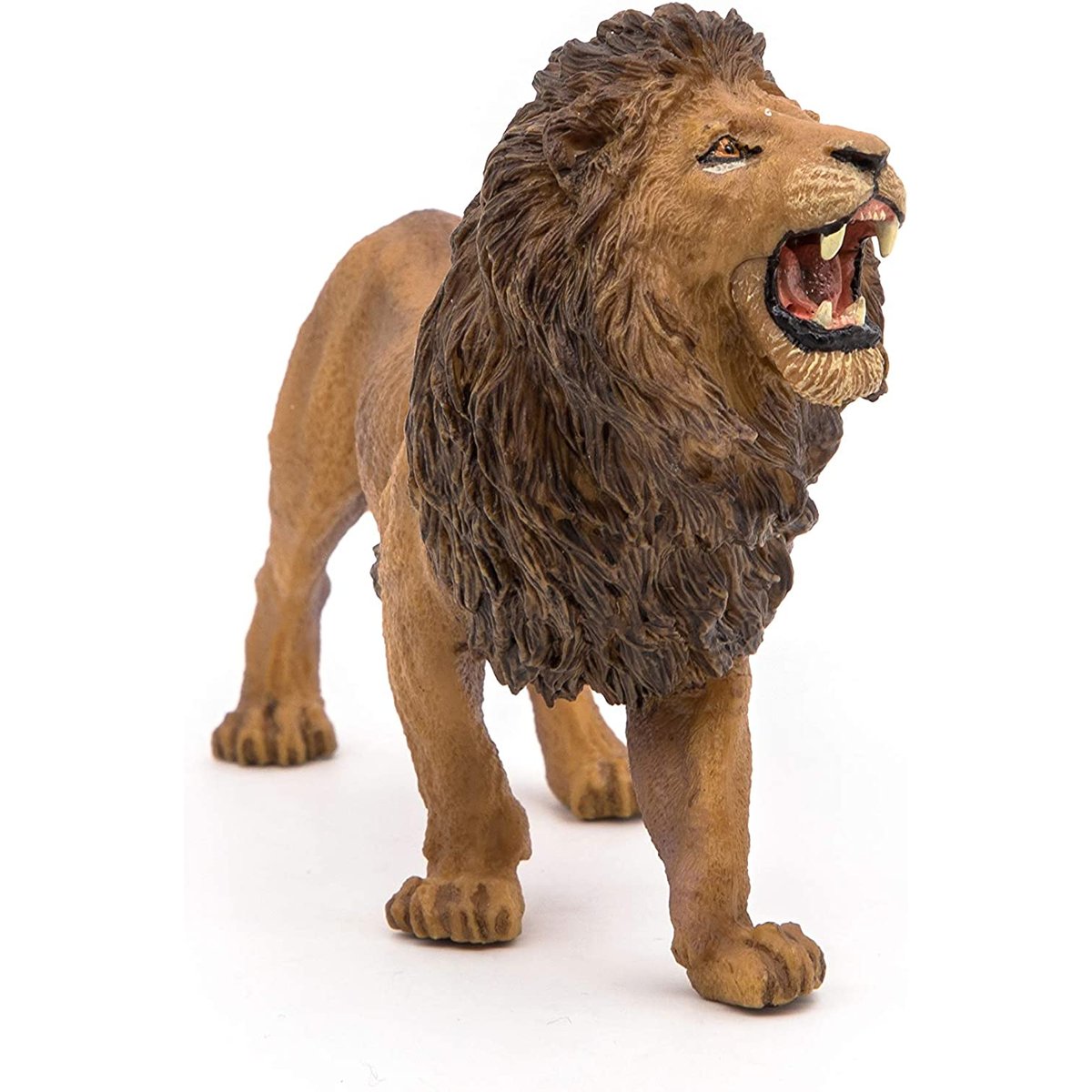 Figurine Lion rugissant marron, PAPO