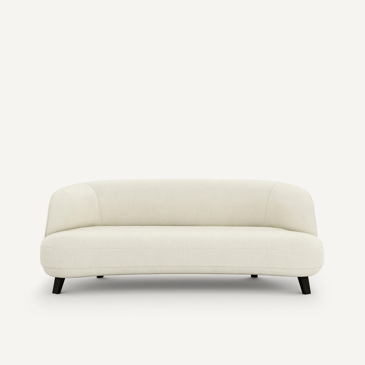 Canapé 3 places, en lin chambray, ROSEBURY ecru, AM.PM X EMMANUEL GALLINA