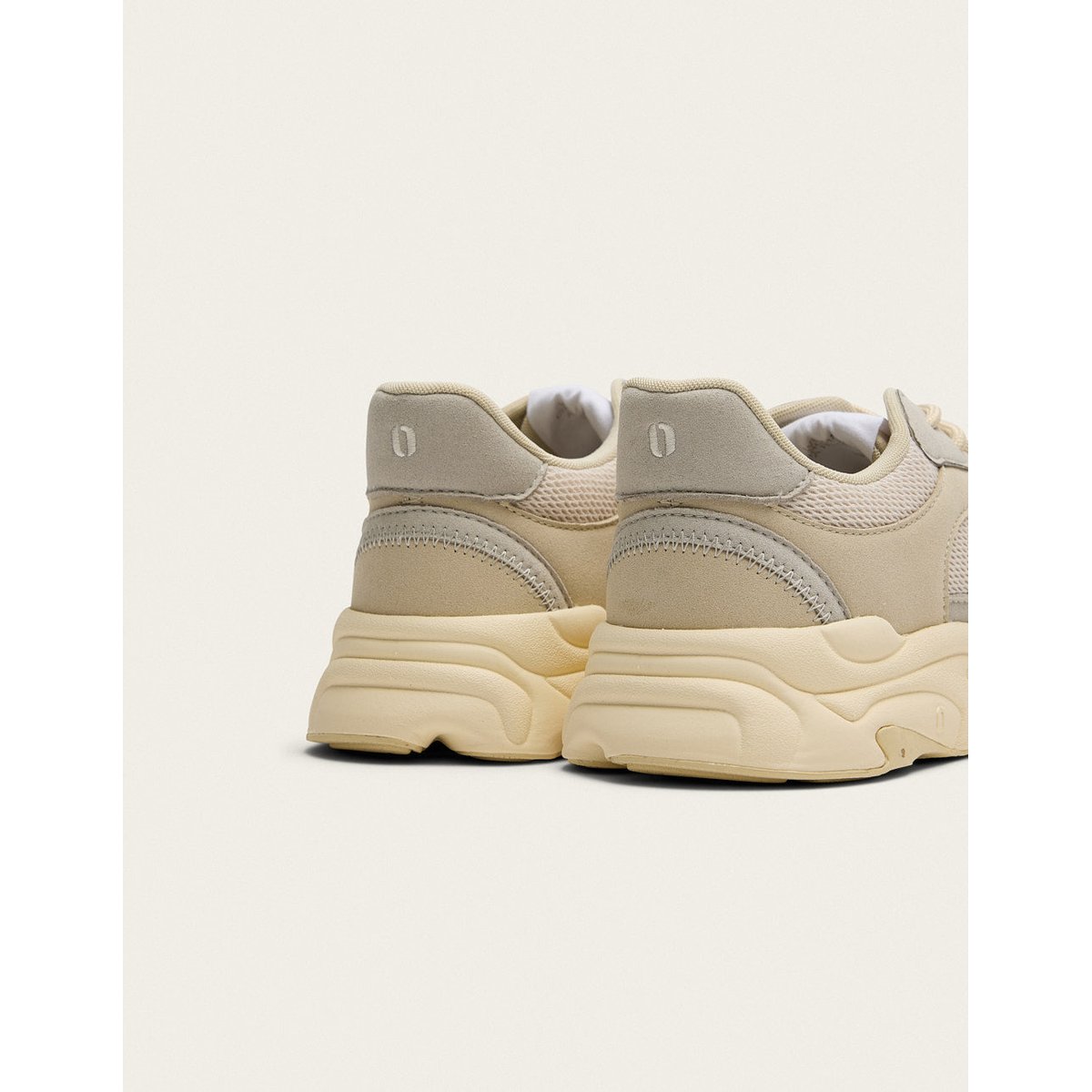 Baskets basses NATHANAELLE beige, ODAJE