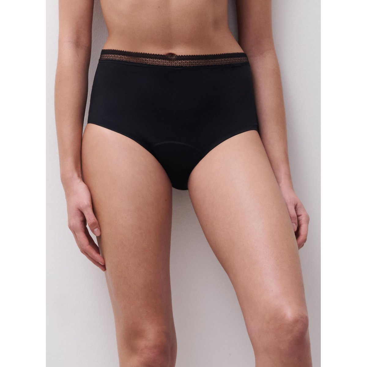 Culotte menstruelle flux abondant noir, CHANTELLE
