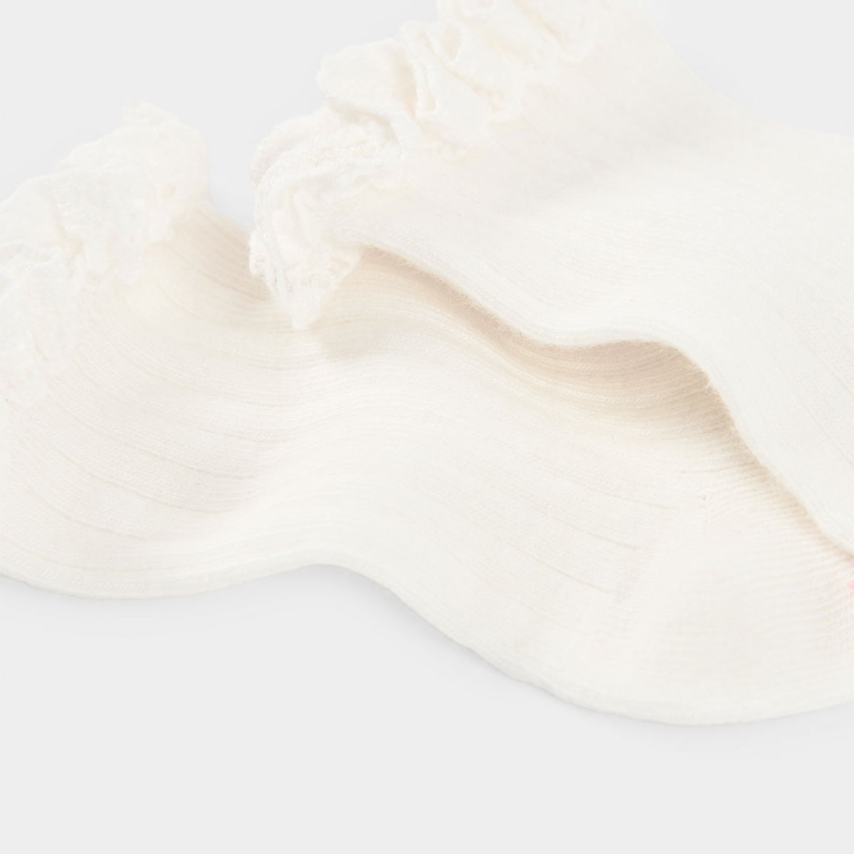 Pack de chaussettes en coton blanc, BOBOLI