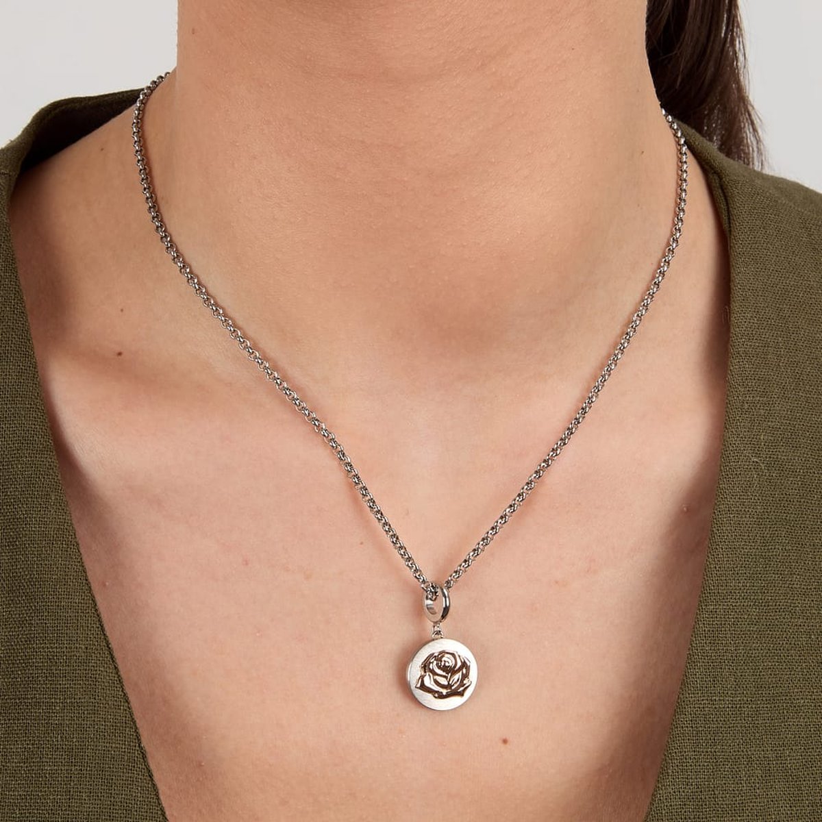 COLLIER MORELLATO DROPS - SCZ1442 rose gold,stainless steel, MORELLATO