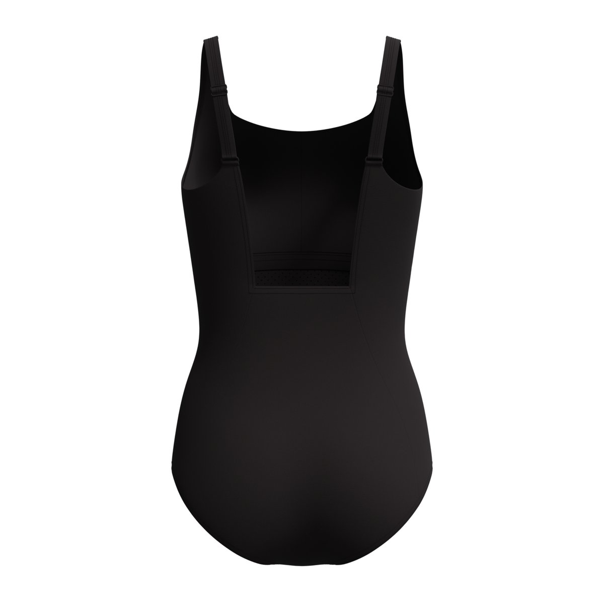 Maillot de bain 1 pièce à bretelles ajustables motif/style bicolore QUANTUM CONTOUR noir, SPEEDO