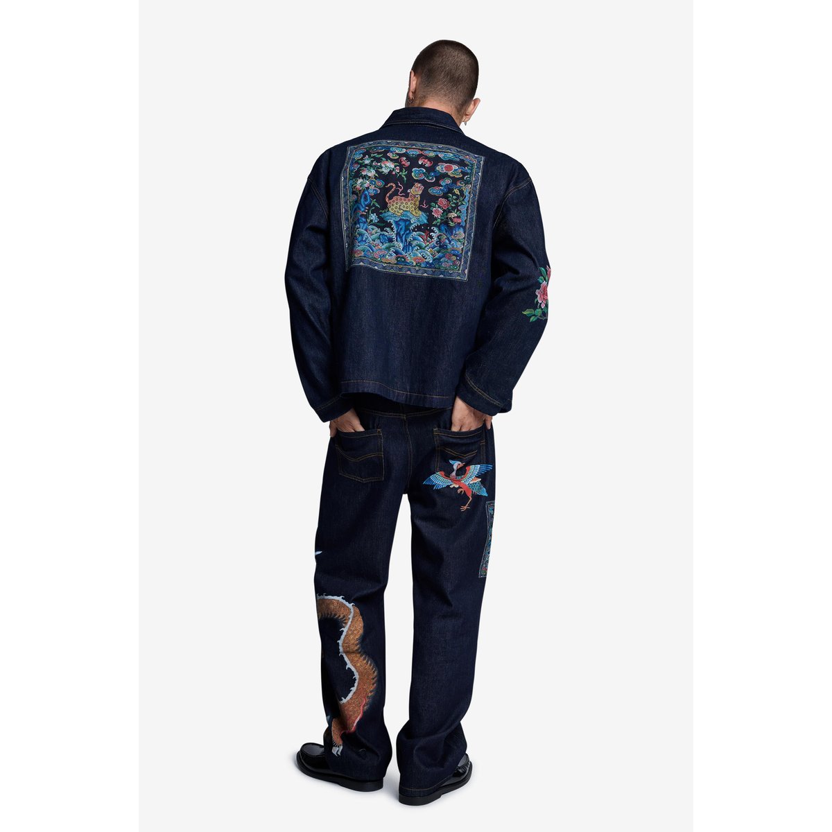Veste imprimée 100 % coton bleu, DESIGUAL