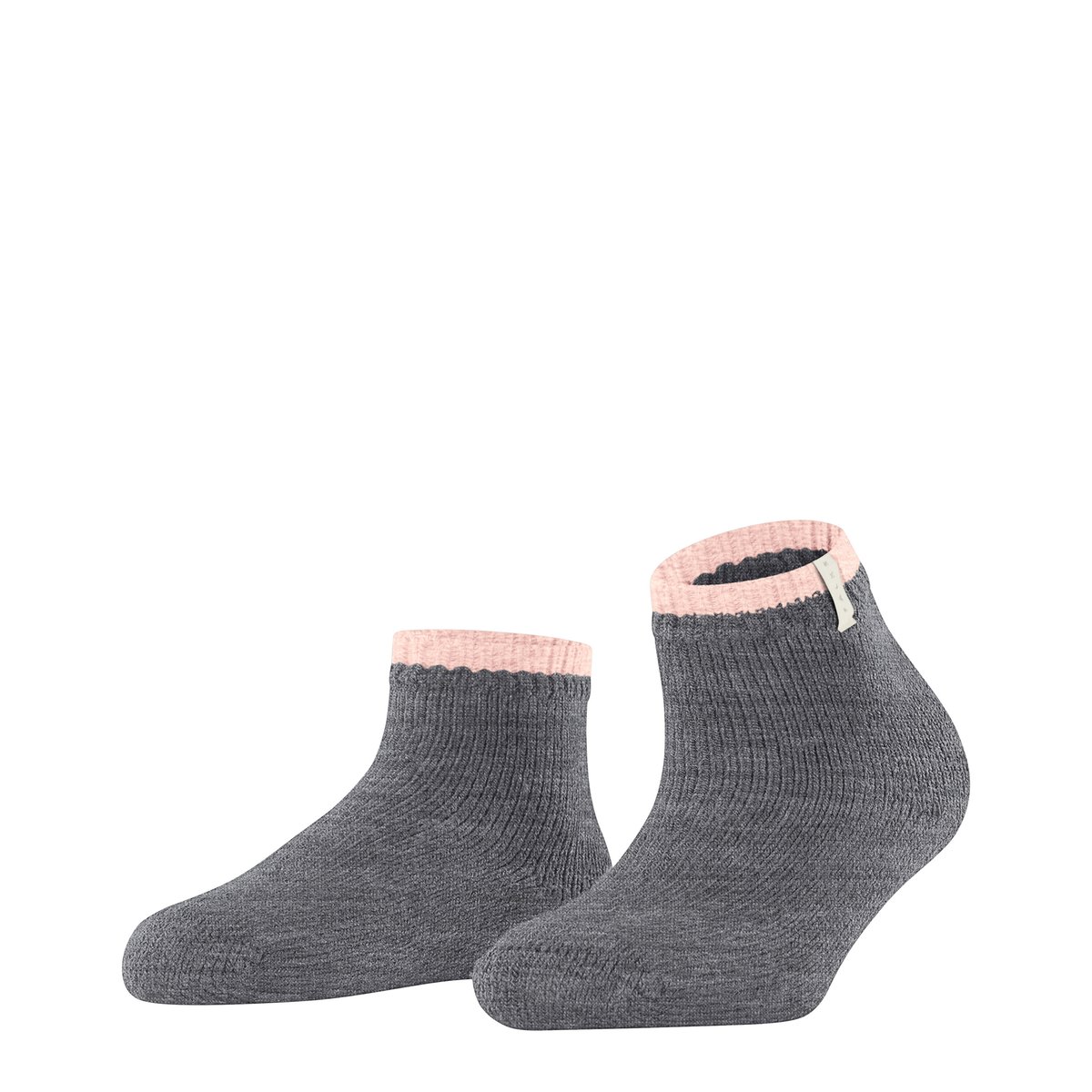 Chaussettes à picots Cosy Plush grey mel. (3270), FALKE