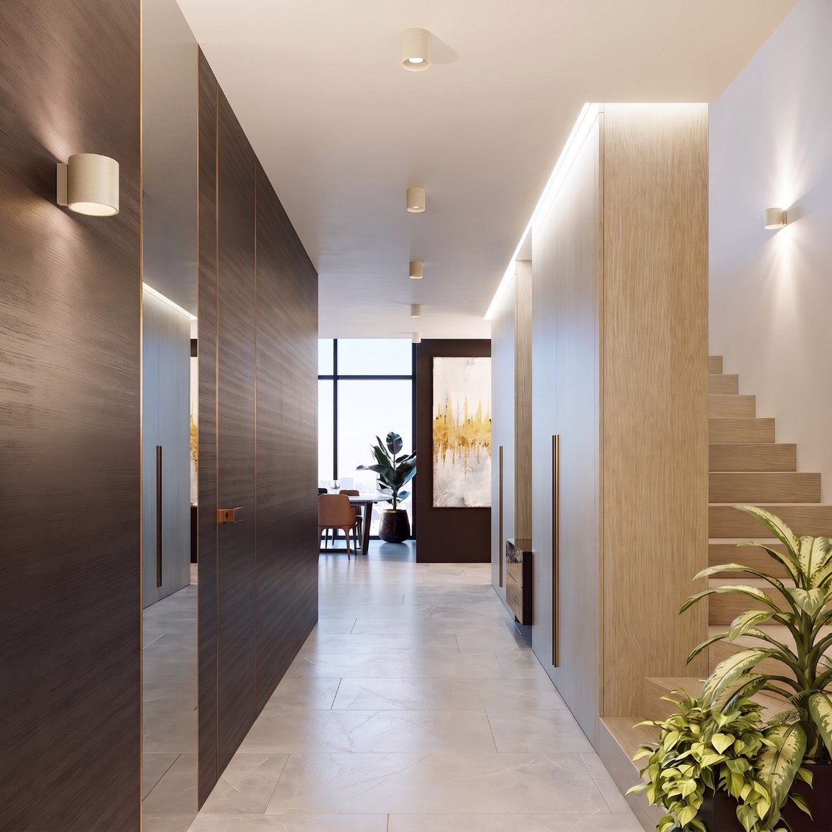 Plafonnier Aluminium Beige GU10 1 Orbis beige, EDEN