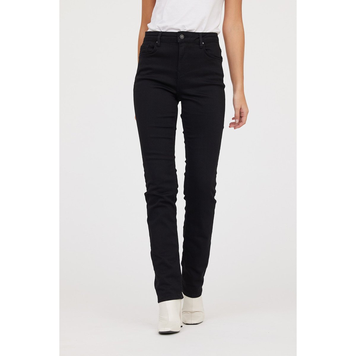 Jean coton straight & tapered LC161 noir, LEE COOPER