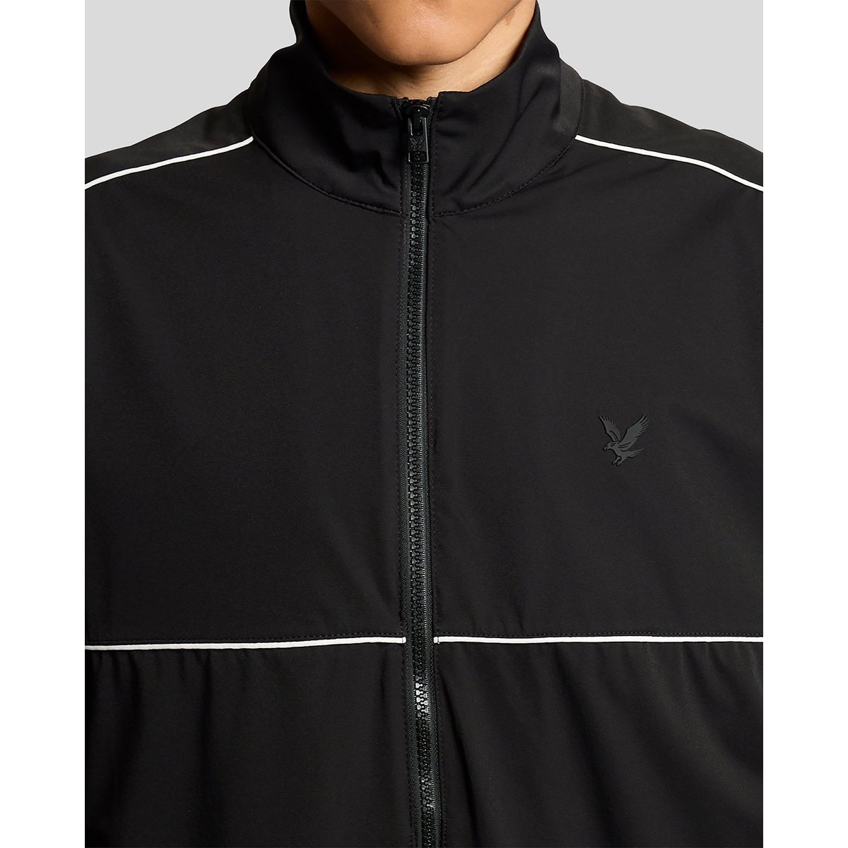 Veste légère de survêtement noir jais, LYLE & SCOTT
