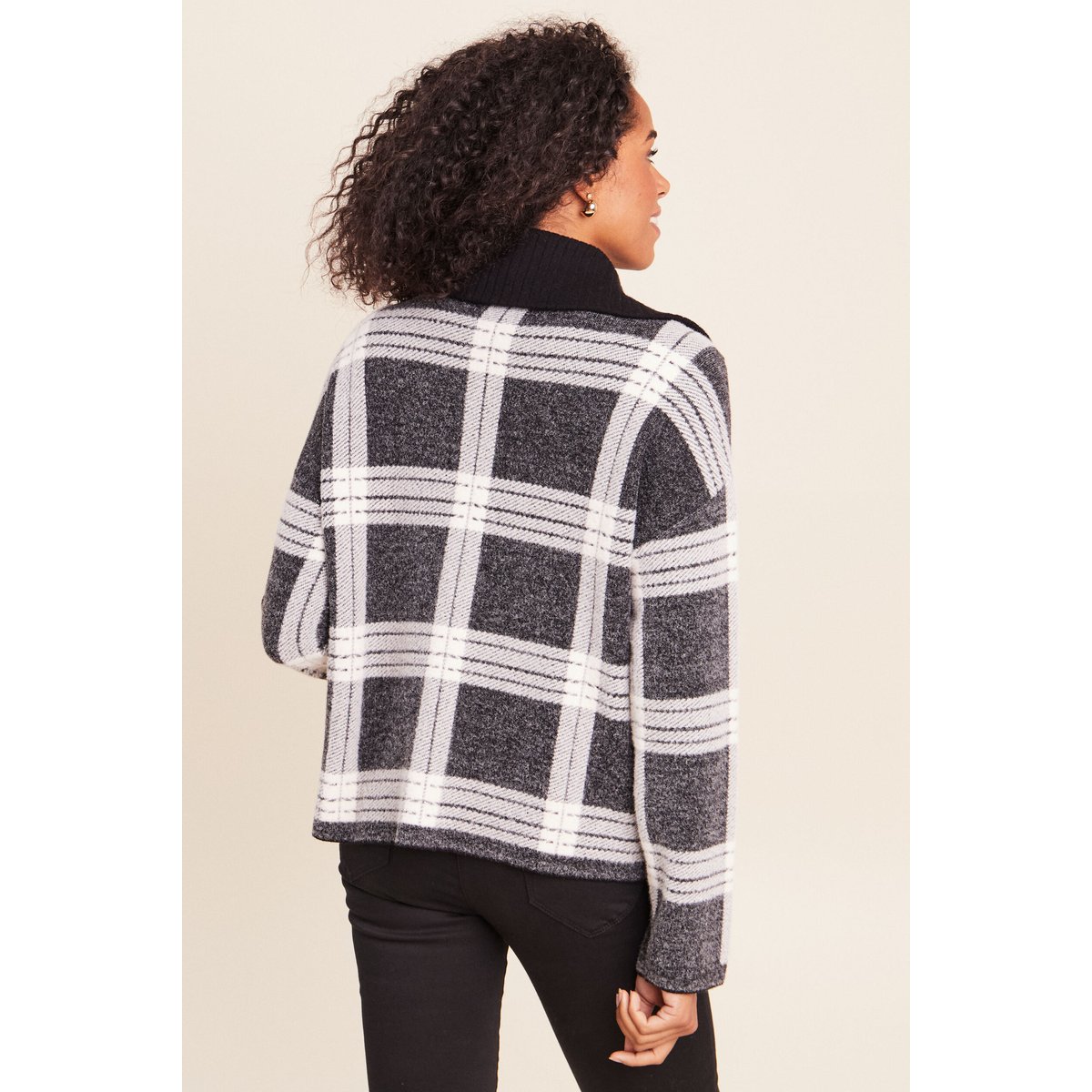 Gilet col camionneur gris anthracite, BREAL