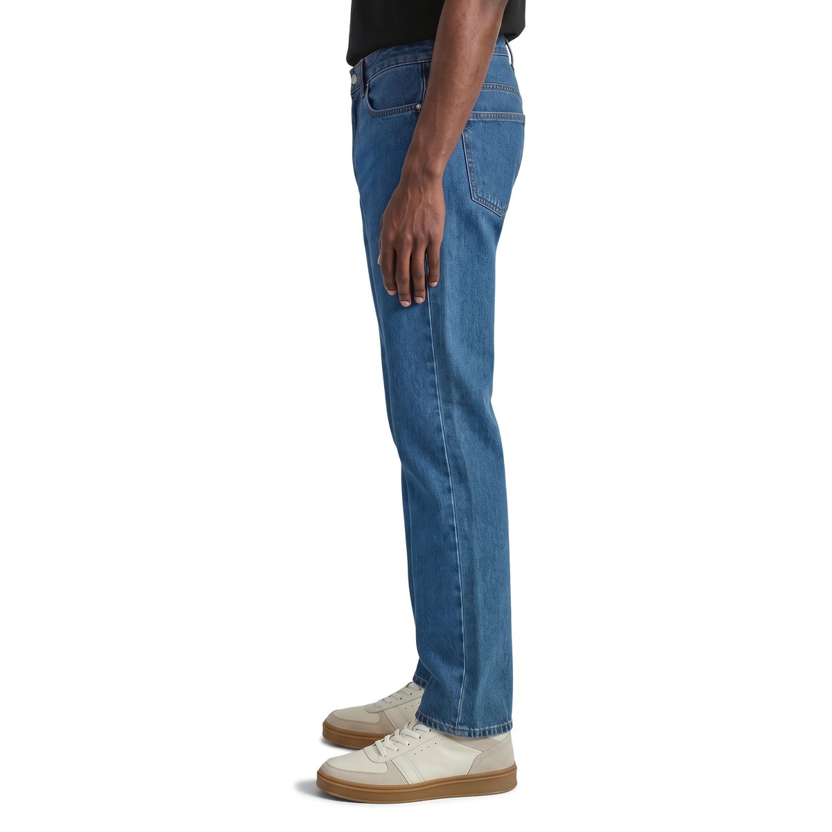 Jeans modèle Sverre droit en pur coton bio bleu, MARC O’POLO DENIM