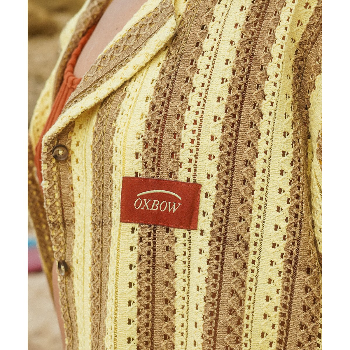 Chemise en crochet CROCHET camel, OXBOW