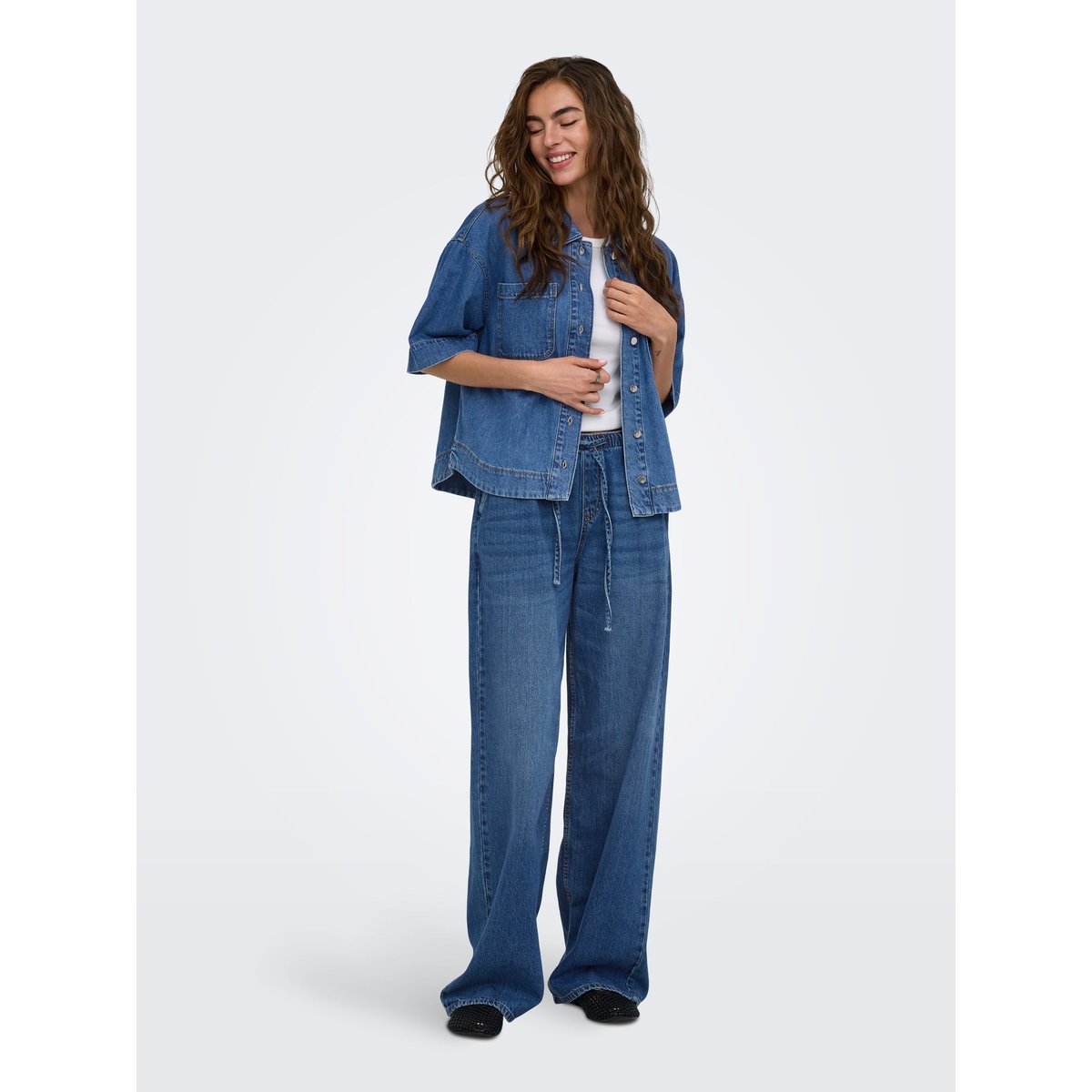 Chemise En Denim medium blue denim, ONLY