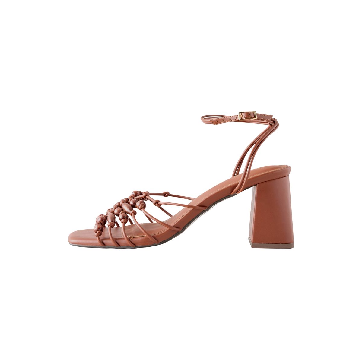 Sandales à talons et perles forever comfort® marron fauve, NEXT