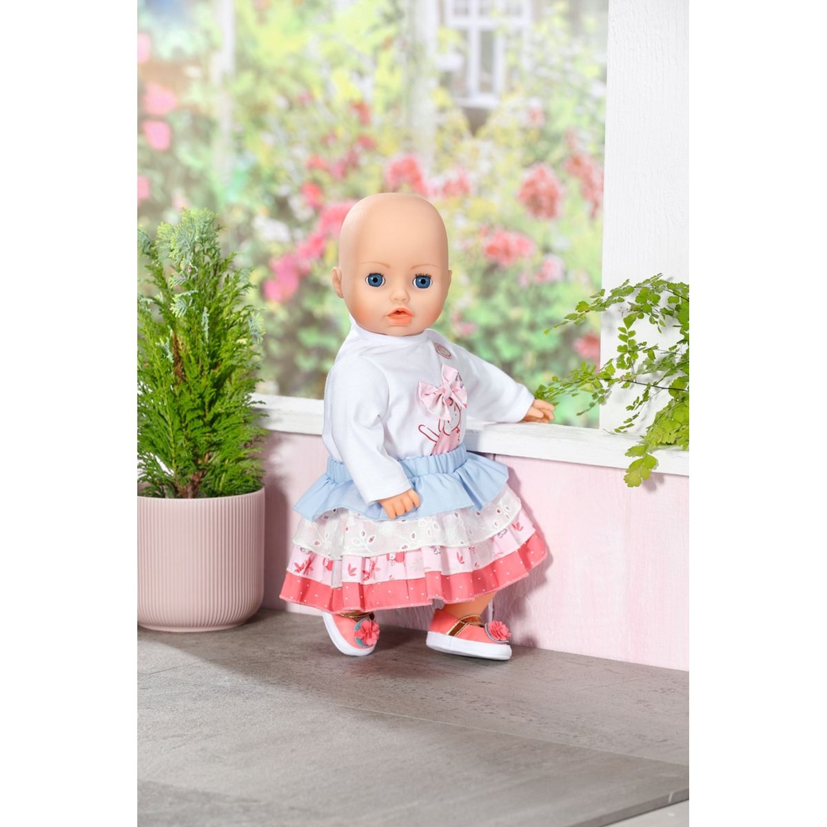 Baby Annabell Ensemble avec Jupe pour poupée 43 cm multicolore, ZAPF CREATION