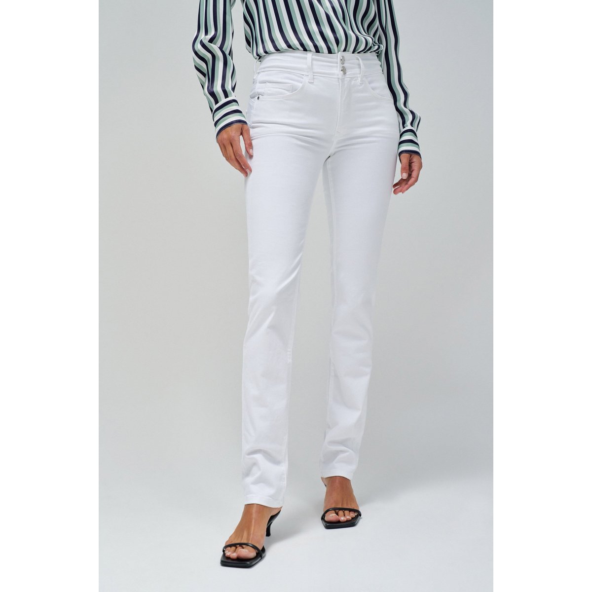 JEAN SECRET PUSH IN SLIM blanc, SALSA JEANS