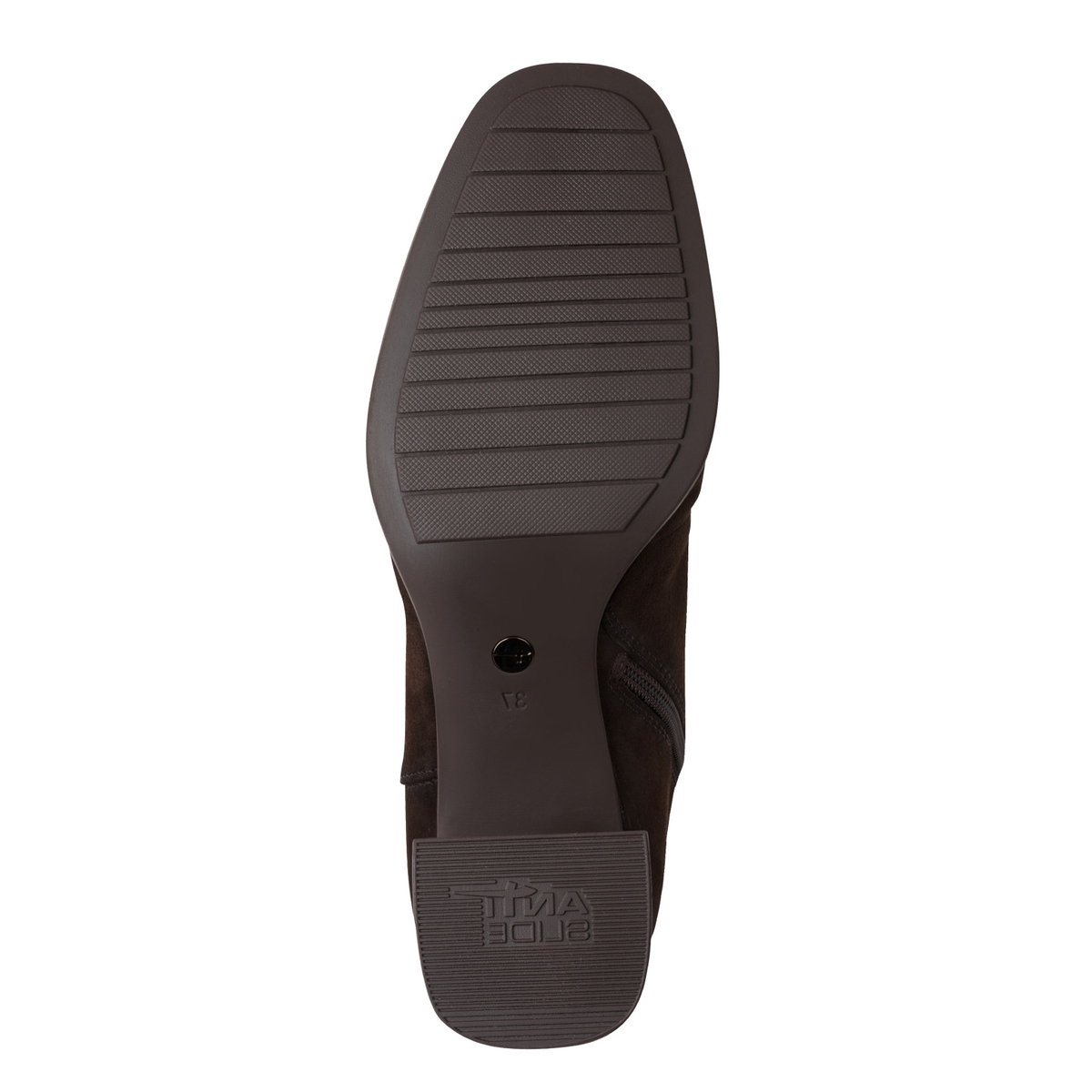 Bottine en cuir marron mocca, TAMARIS