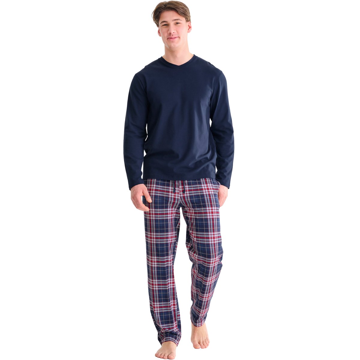 Bas pyjama pantalon long COSY NIGHTS imprimé, LISCA