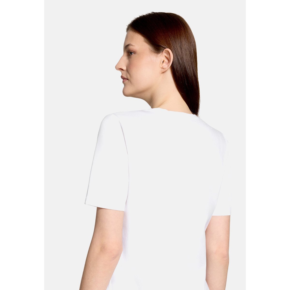 T-shirt basique à impression patch white/dark blue, BETTY BARCLAY