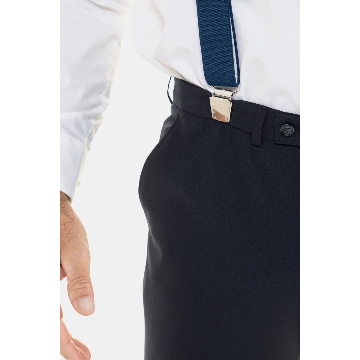 taille unique - Bretelles en X marine foncé, JP1880