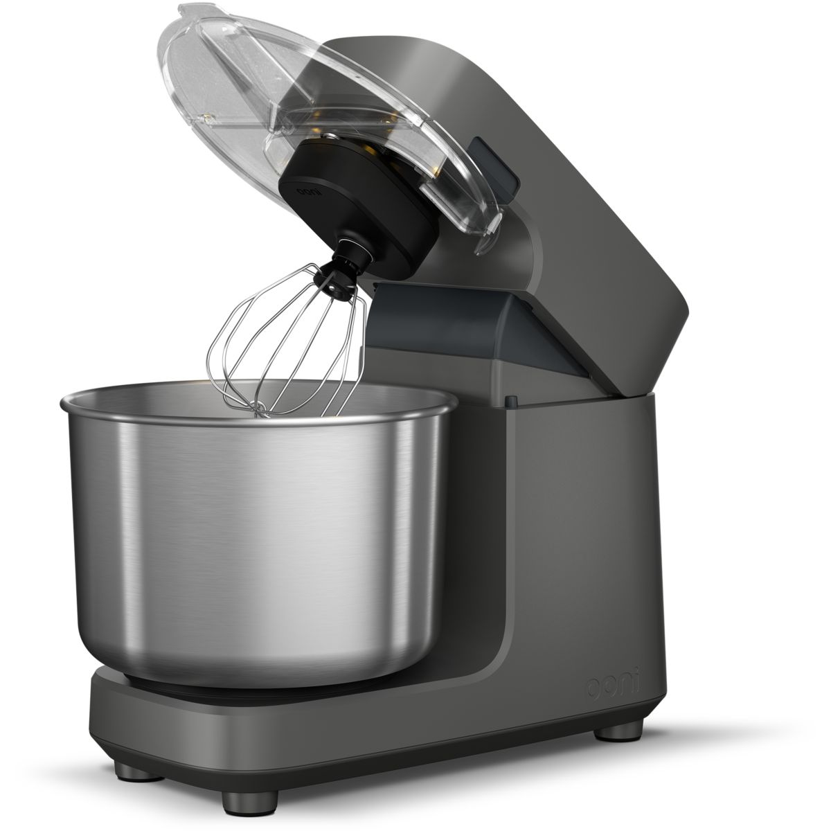 Robot pâtissier Halo Pro gris, 7 L, 58 vitesses, transmission directe couleur unique, OONI