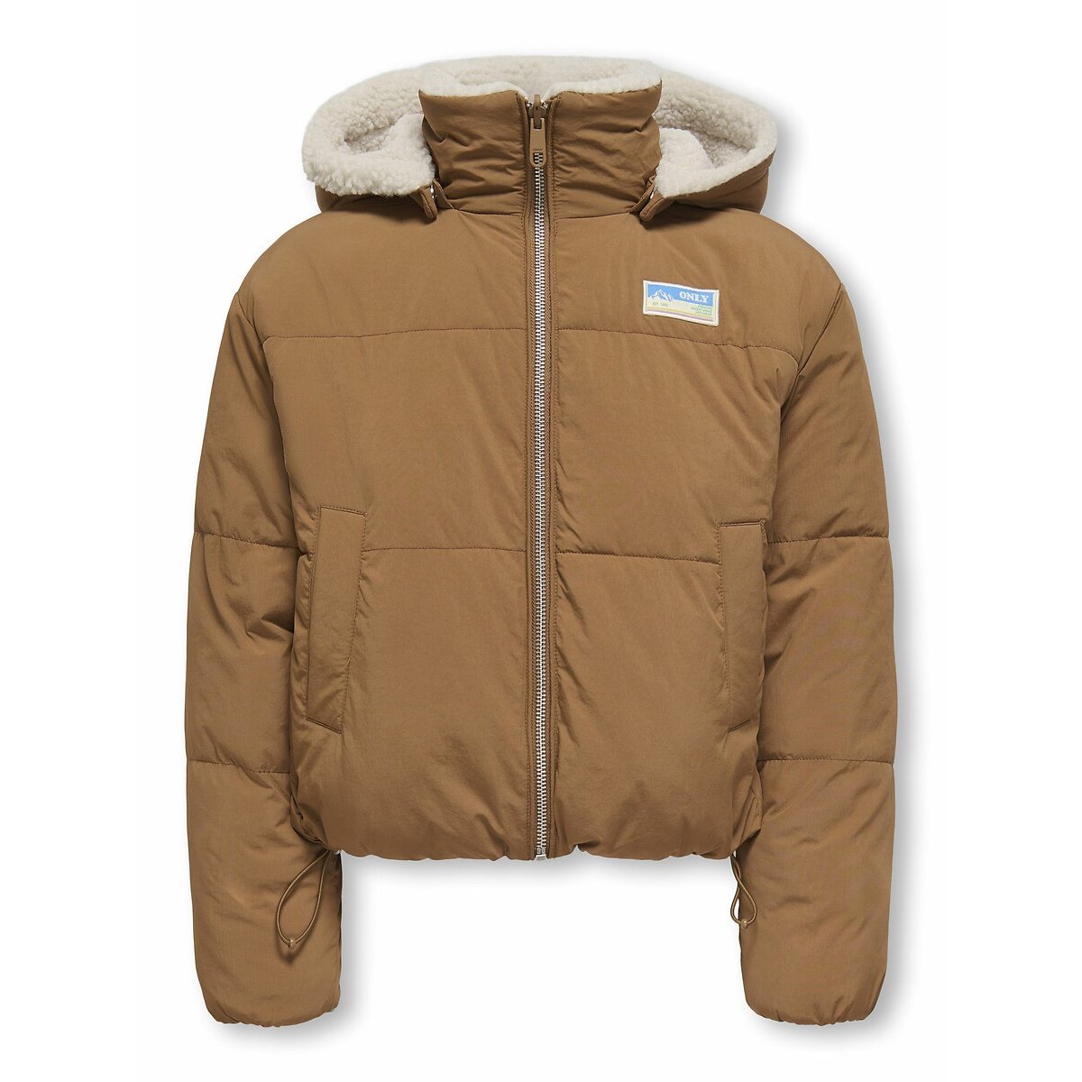Reversible Sherpa Coat camel/ecru, KIDS ONLY