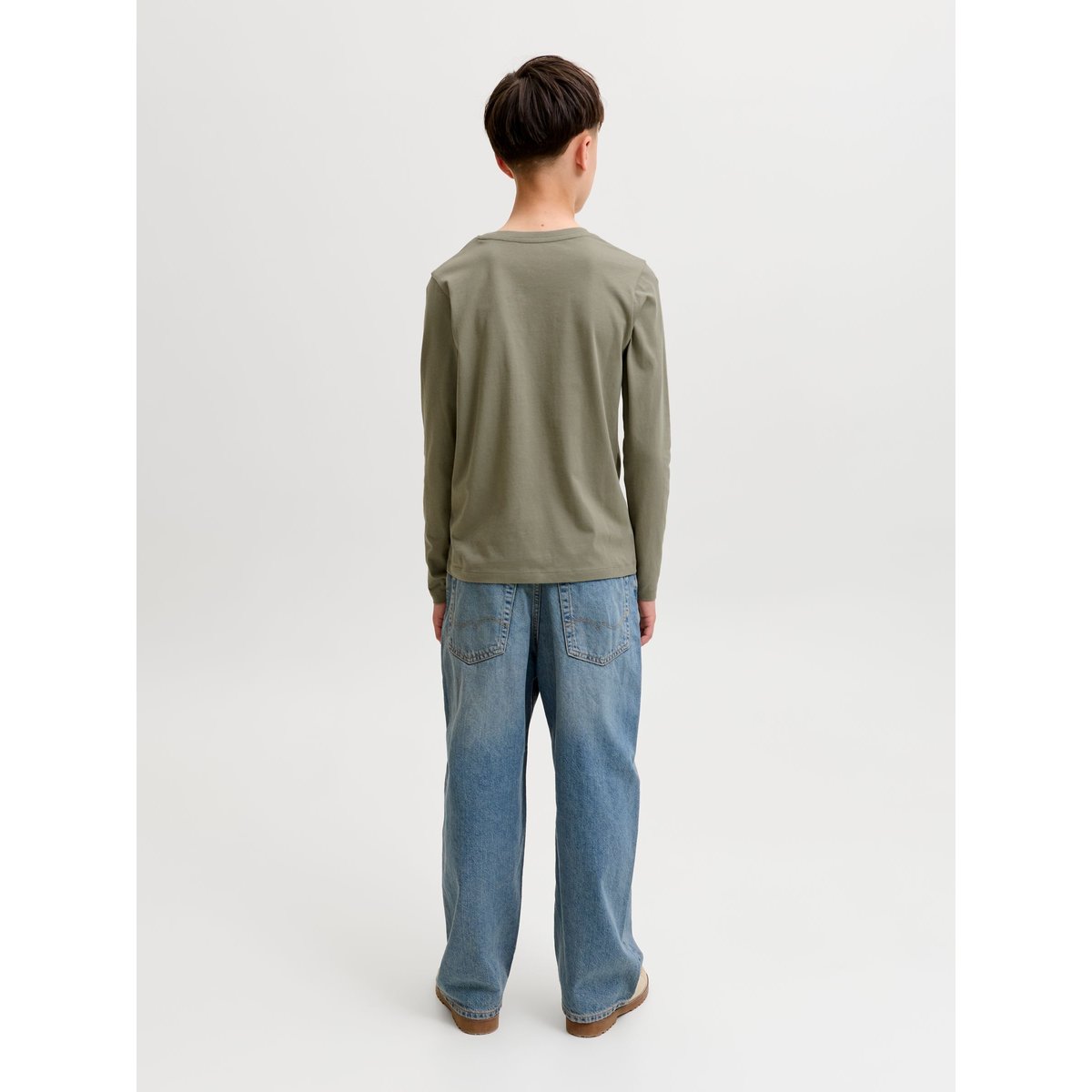T-Shirt vetiver, JACK & JONES JUNIOR