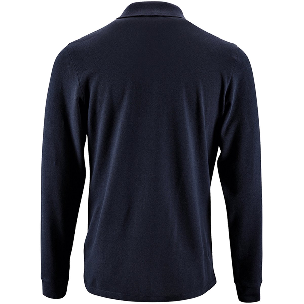 Polo manches longues PERFECT bleu marine, SOLS