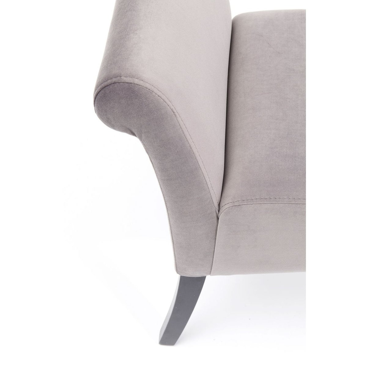 Banc en velours, MOTLEY gris, KARE DESIGN