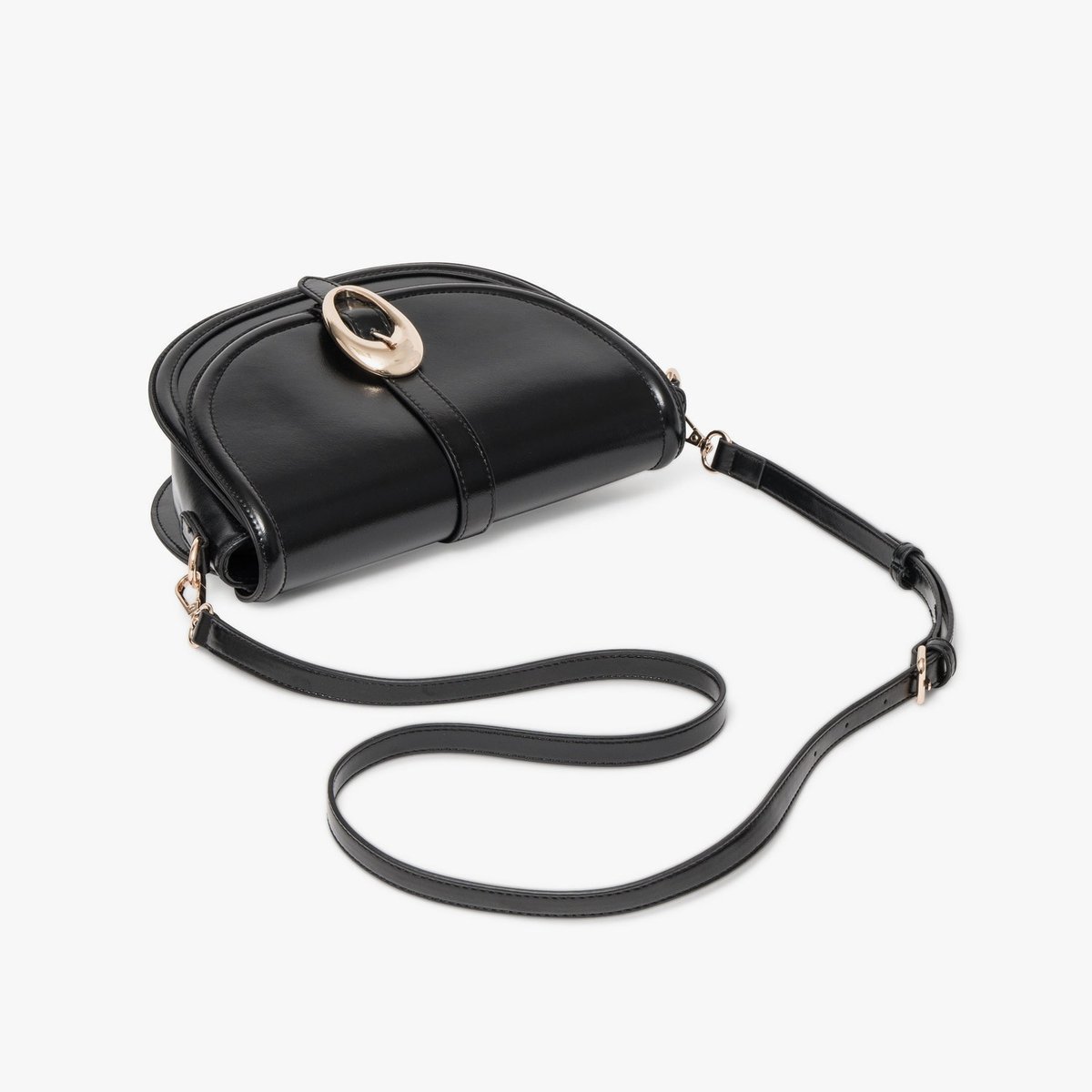 Sac À Main ESMEE besace boucle bijou noir, BOCAGE