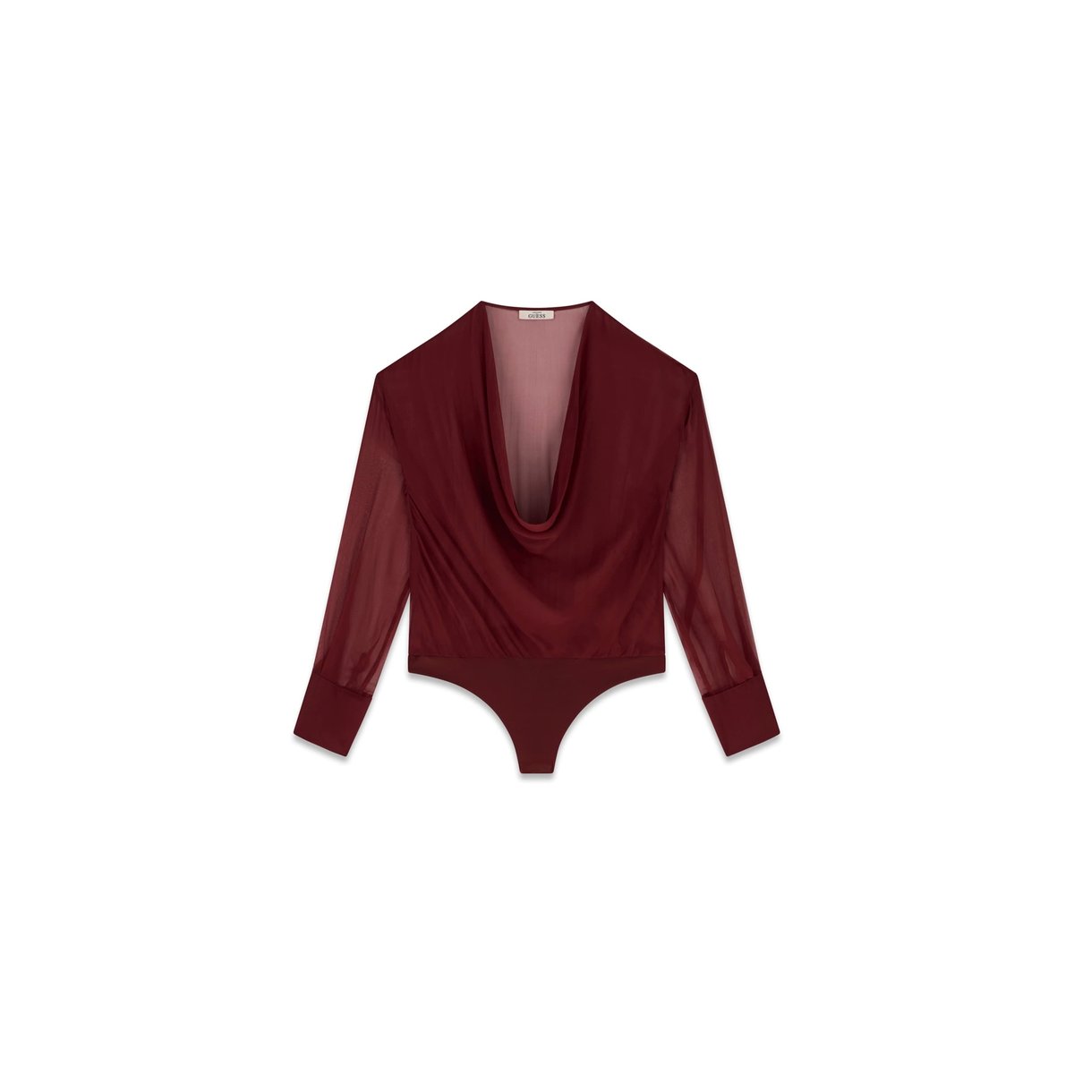 Body En Soie Leonie rouge, GUESS