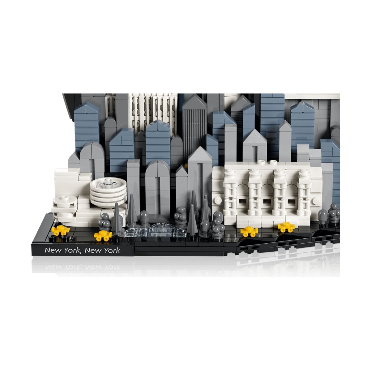 Architecture New Yorkla grosse pomme multicolore, LEGO