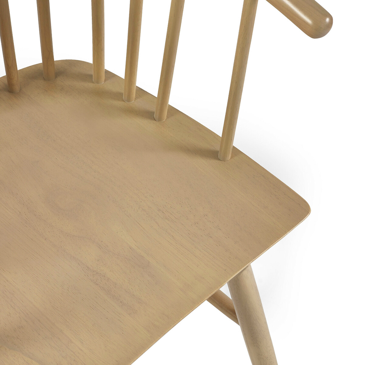 Kael Oak Curved Spindle Dining Chairs (Set of 2) light oak, SO'HOME