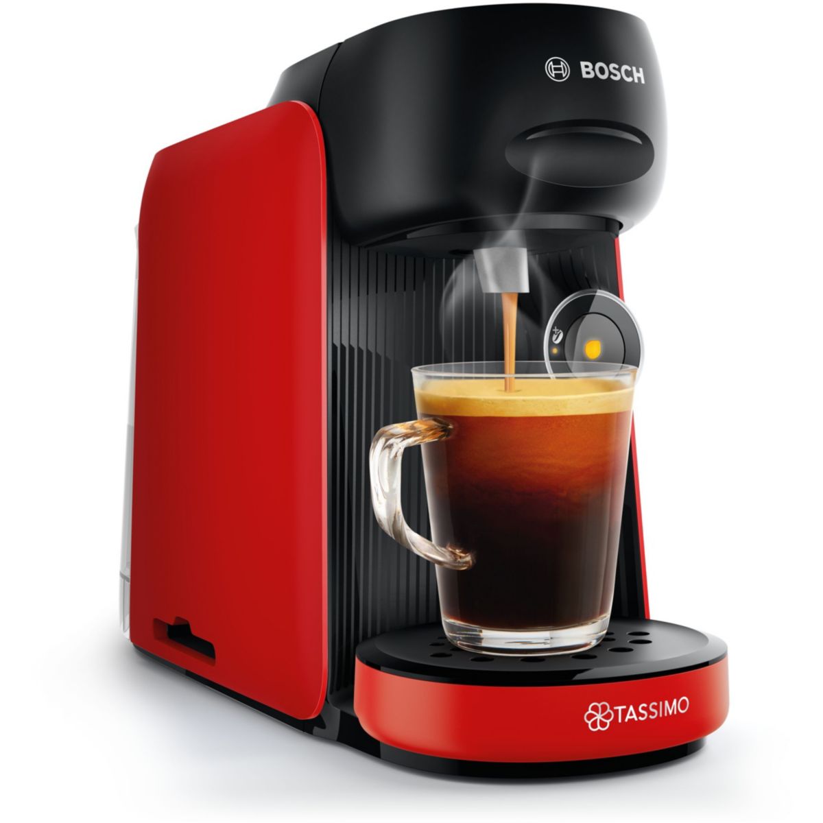 Tassimo FINESSE TAS163E noir + 3 packs de T- Dis couleur unique, BOSCH