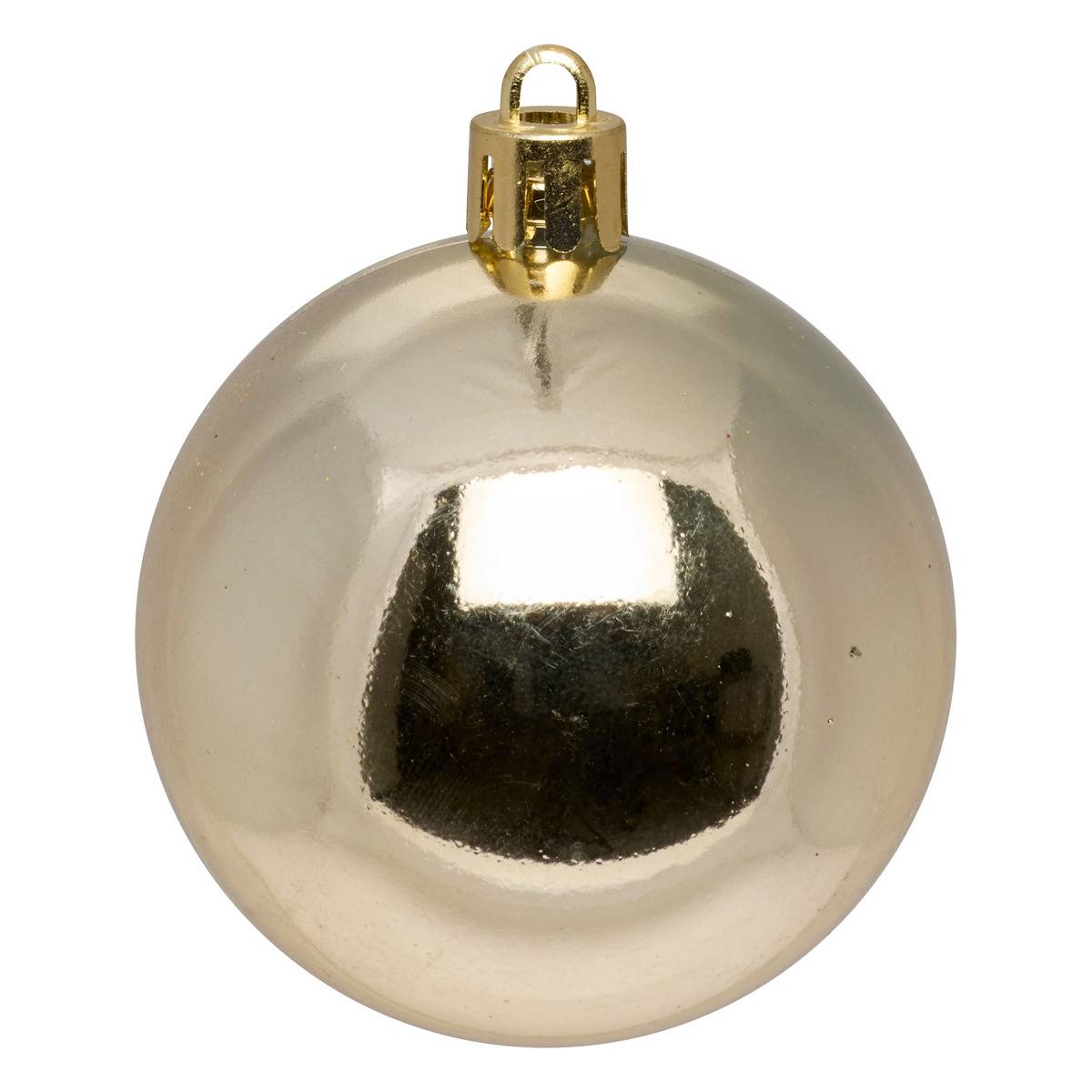 Lot de 60 boules de Noël D'et RENA multicolore, ATMOSPHERA
