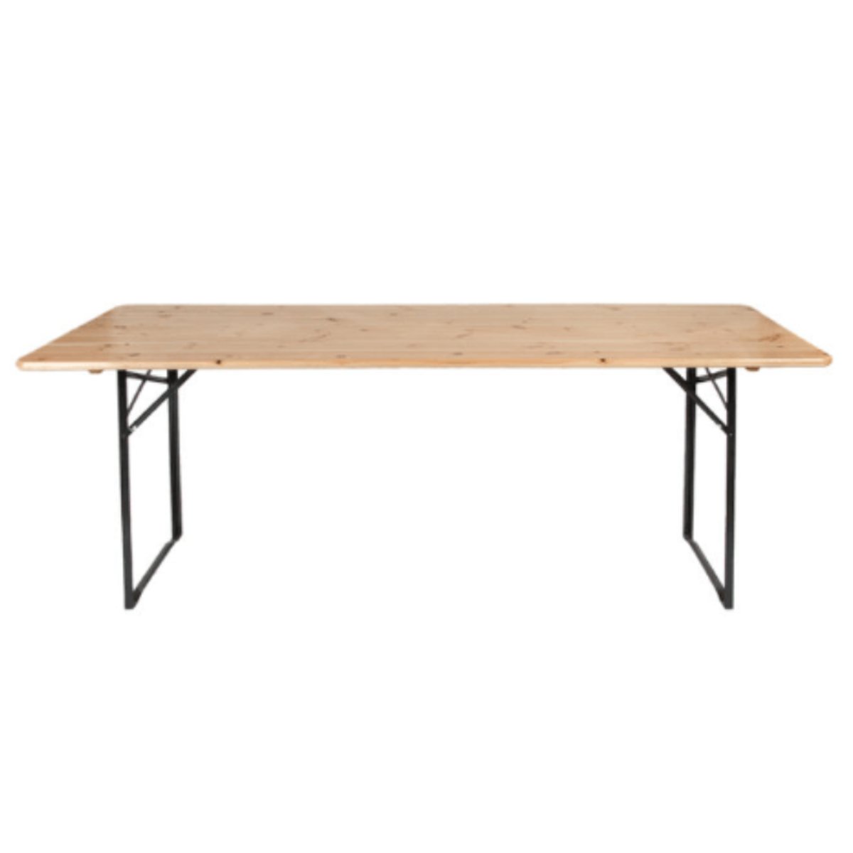 Table de brasserie en Bois 220 cm marron, ESSCHERT DESIGN