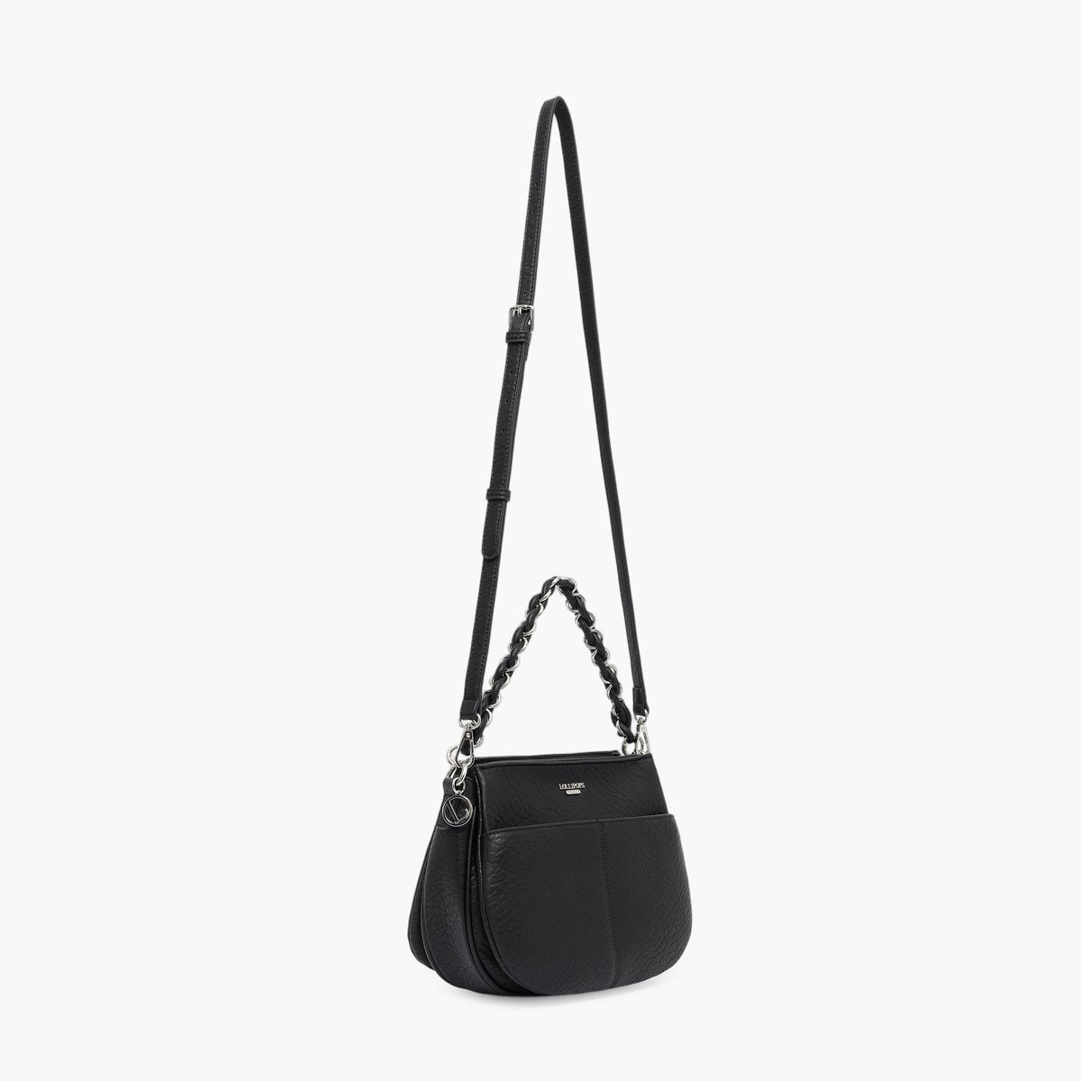 Sac multi poches M Traicy argenté,noir, LOLLIPOPS